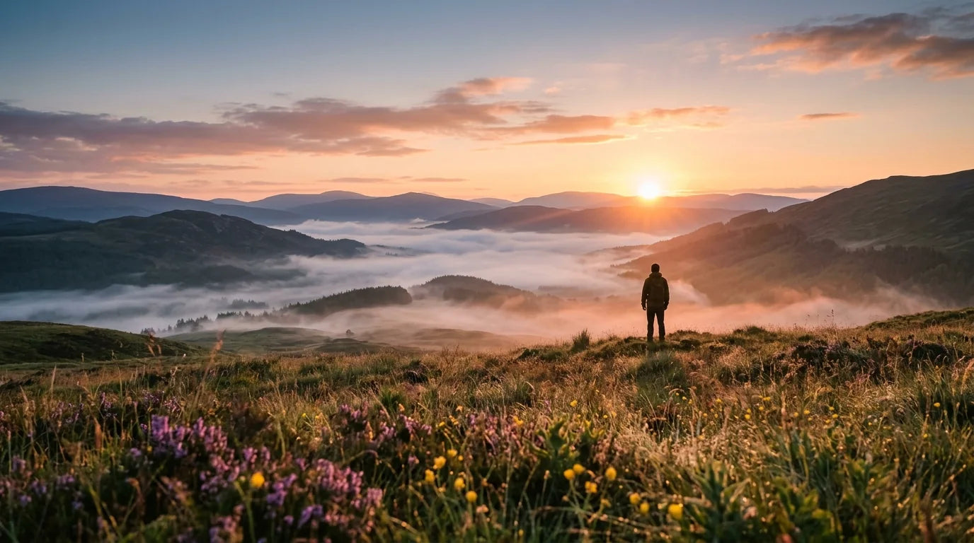 Cycles naturels du corps humain entre lever et coucher du soleil rythme biologique