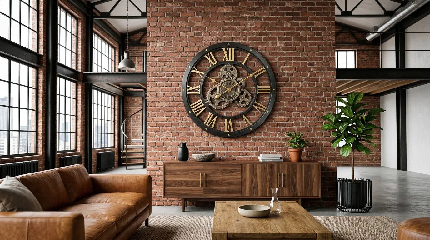 Horloge loft open space : 5 idées pour structurer le volume - L'Horloge Murale