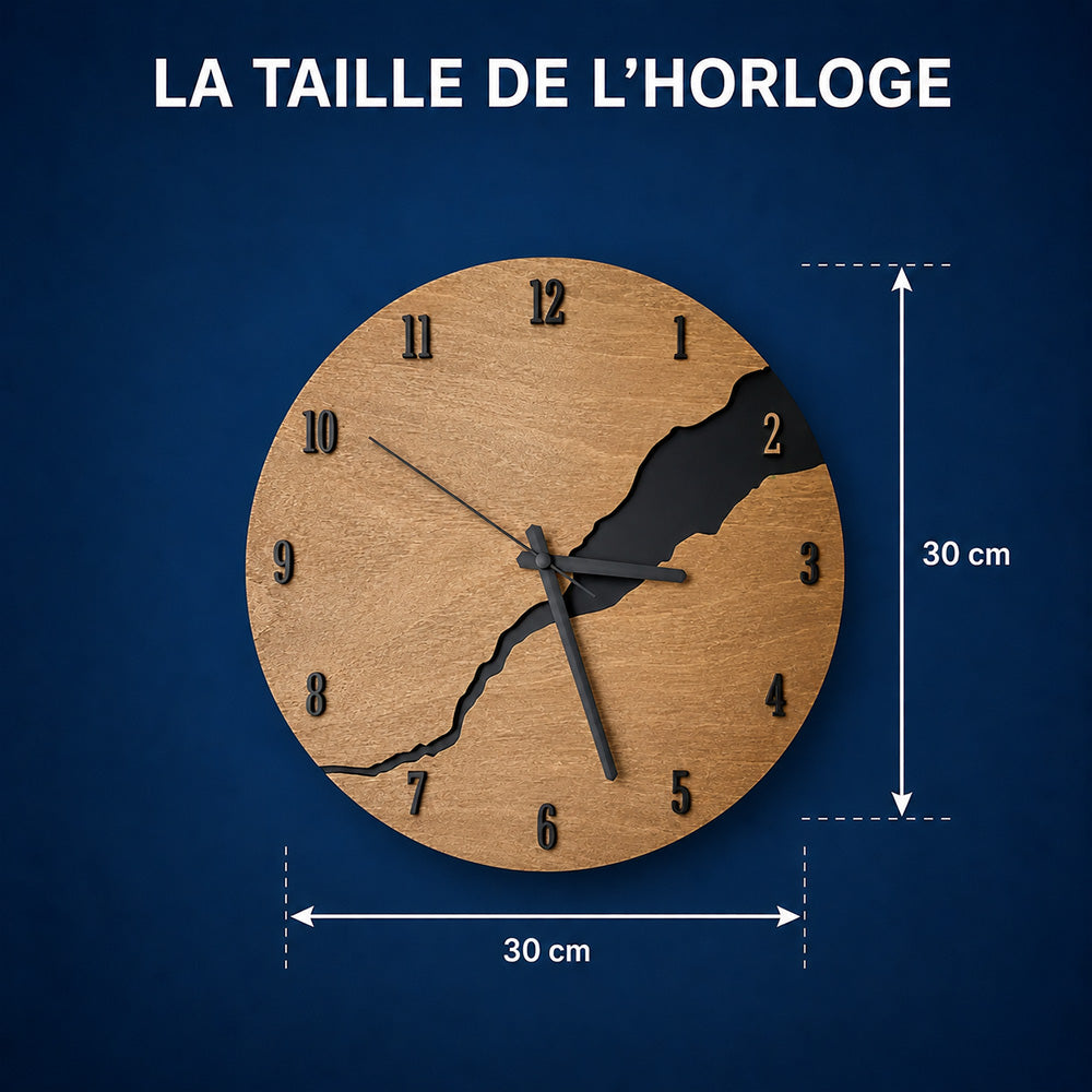 Horloge Murale Bois - Ardennes