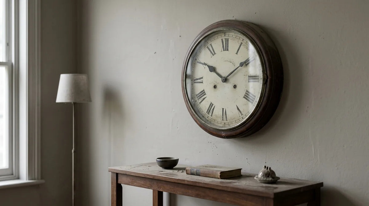 Horloge à pile morte dans un Airbnb provoquant un commentaire négatif sur un détail oublié