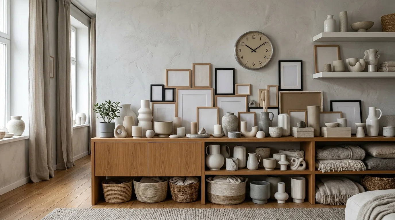 Erreur de faux minimalisme avec accumulation d'objets contredisant le principe du vide