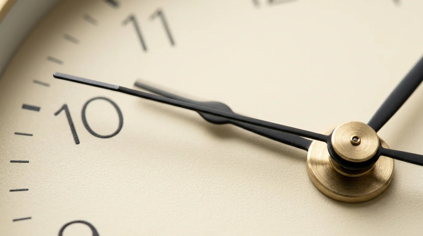 Mécanisme sweep silencieux d'une horloge murale pour chambre d'enfant