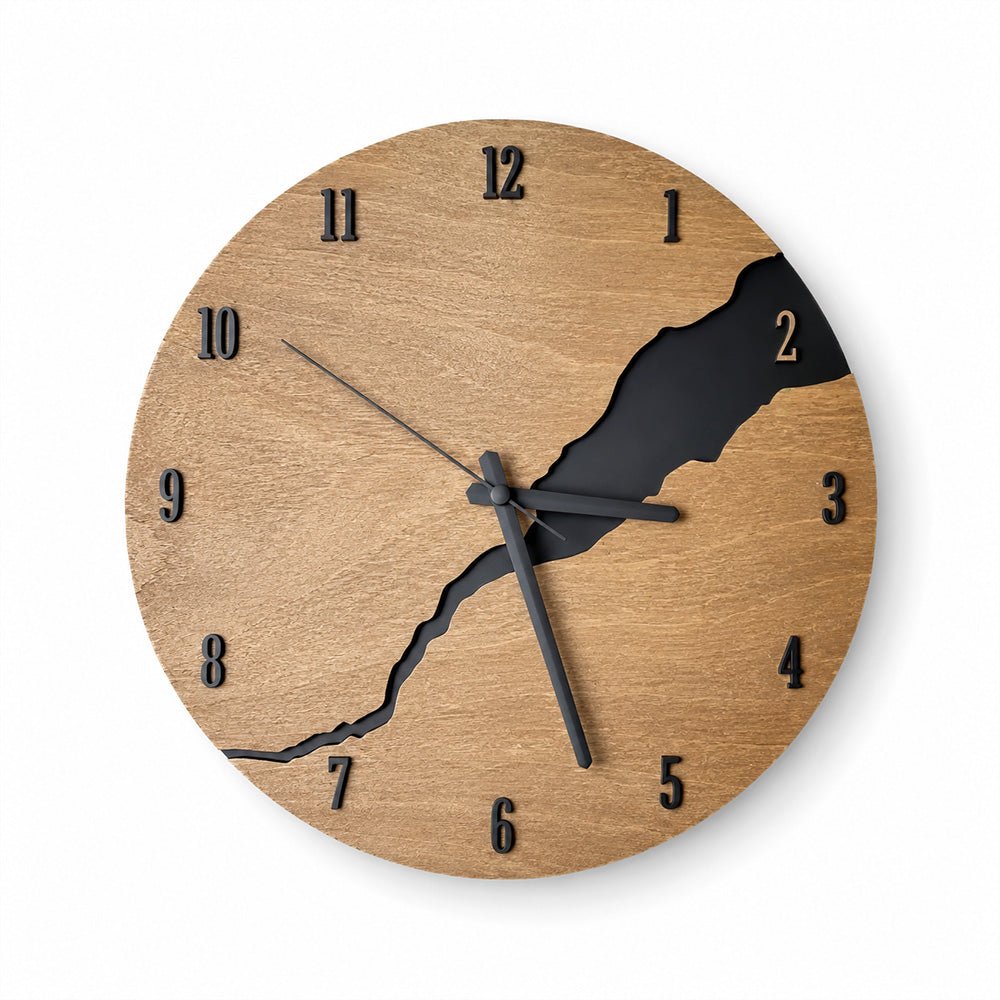 Horloge Murale Bois - Ardennes - L'Horloge Murale