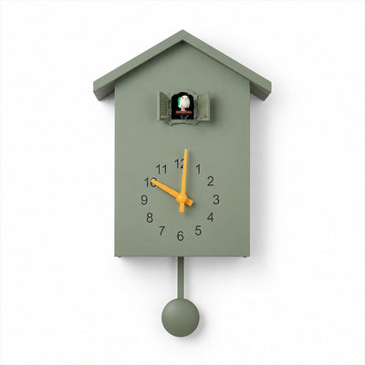Horloge murale coucou Tyrol moderne balancier ludique pour enfant