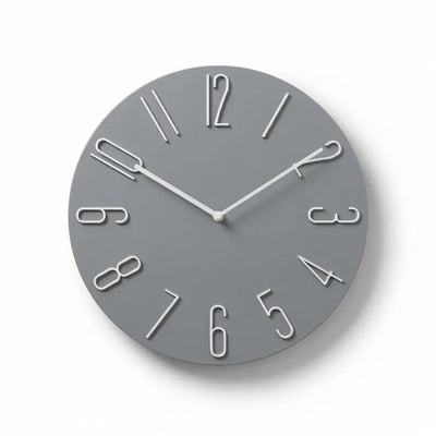 Horloge murale Copenhagen quatre coloris terreux scandinave