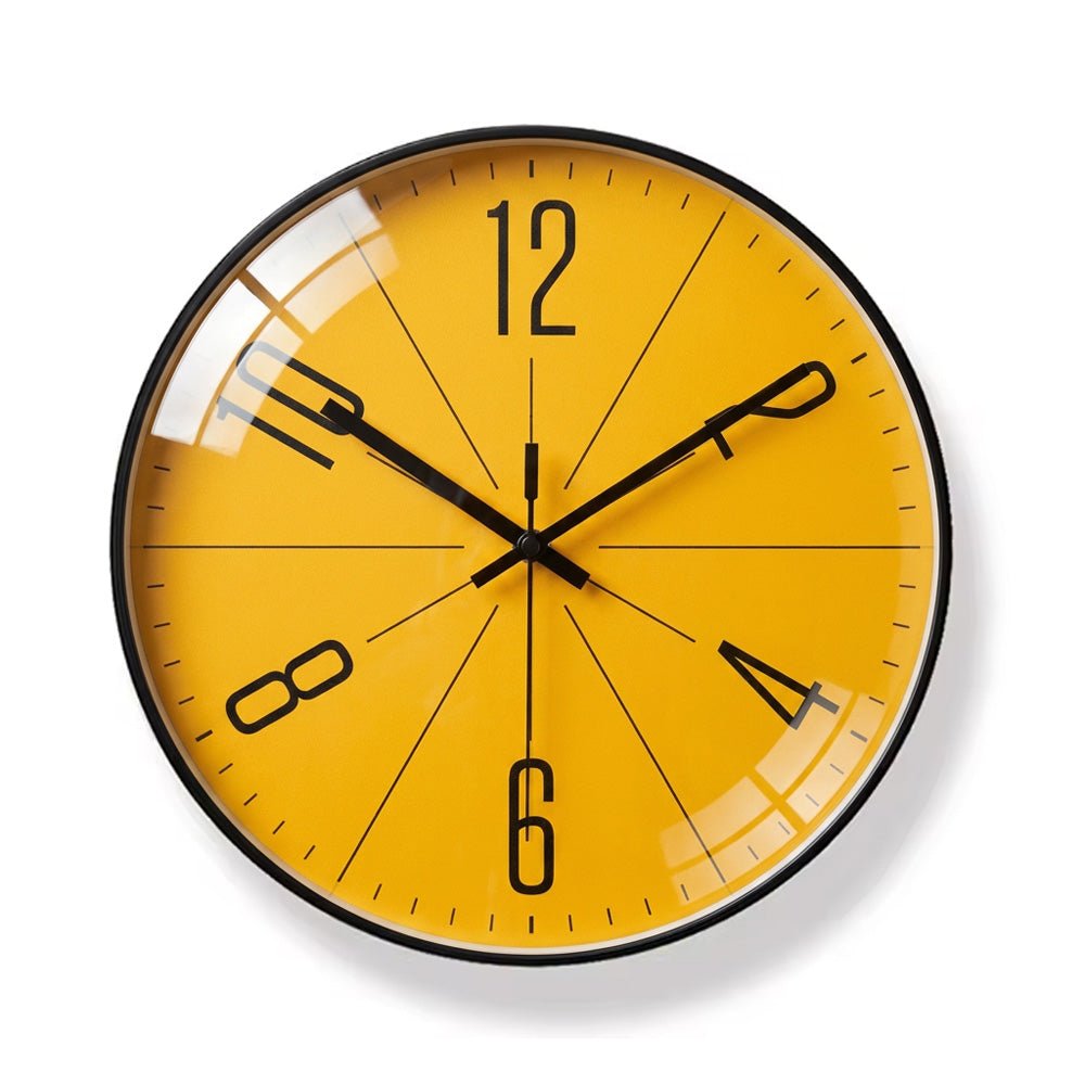 Horloge murale design Lisbonne 3 tailles 25 30 35 cm cadre déclinable