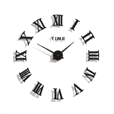Horloge murale géante design Roma anneau ouvert grand format