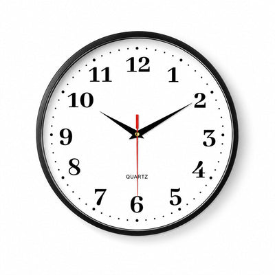 Petite horloge murale ronde Brest 20 cm cadran net