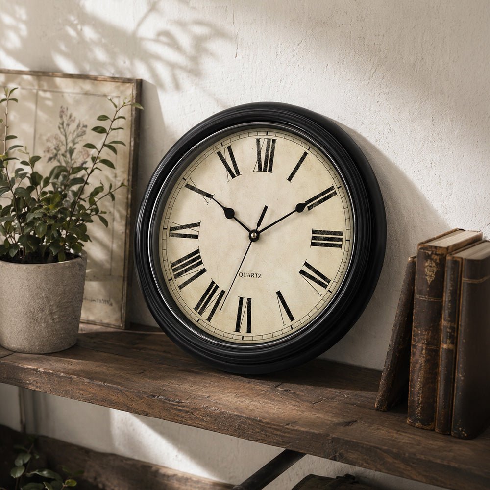 Horloge Murale Vintage - Augustus - L'Horloge Murale