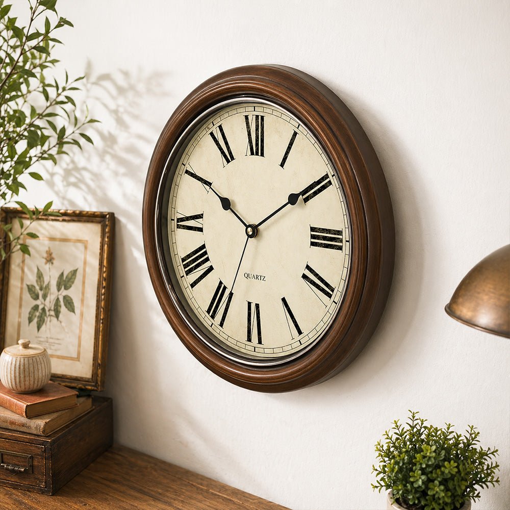 Horloge Murale Vintage - Augustus - L'Horloge Murale