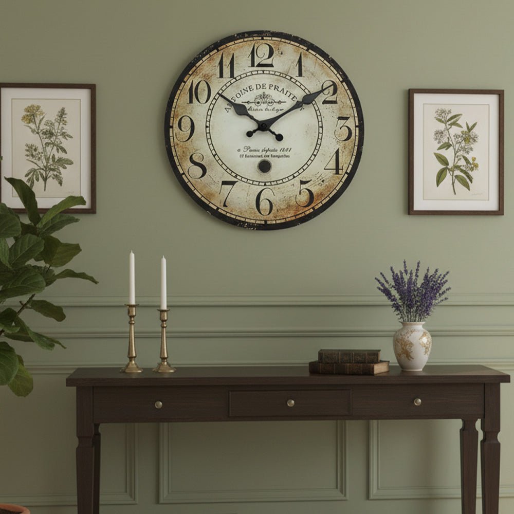 Horloge Murale Vintage - Montmartre - L'Horloge Murale