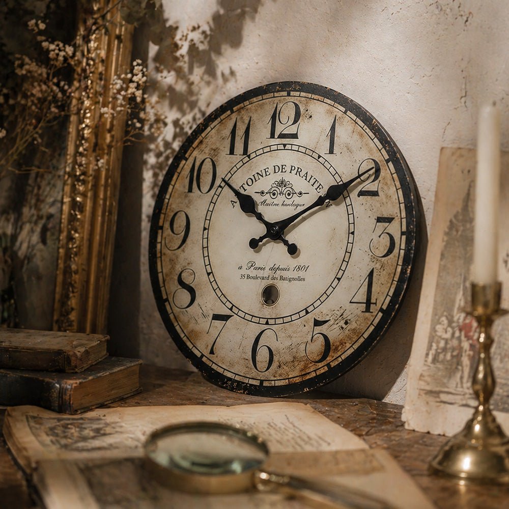 Horloge Murale Vintage - Montmartre - L'Horloge Murale