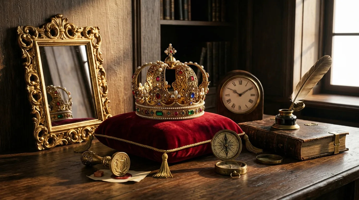 Évocation du roi soleil Louis XIV et la légende du IIII sur les horloges
