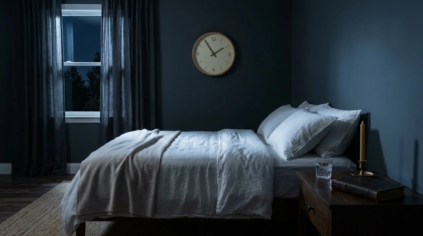 Mélatonine hormone du sommeil cycle nocturne chambre paisible rythme circadien